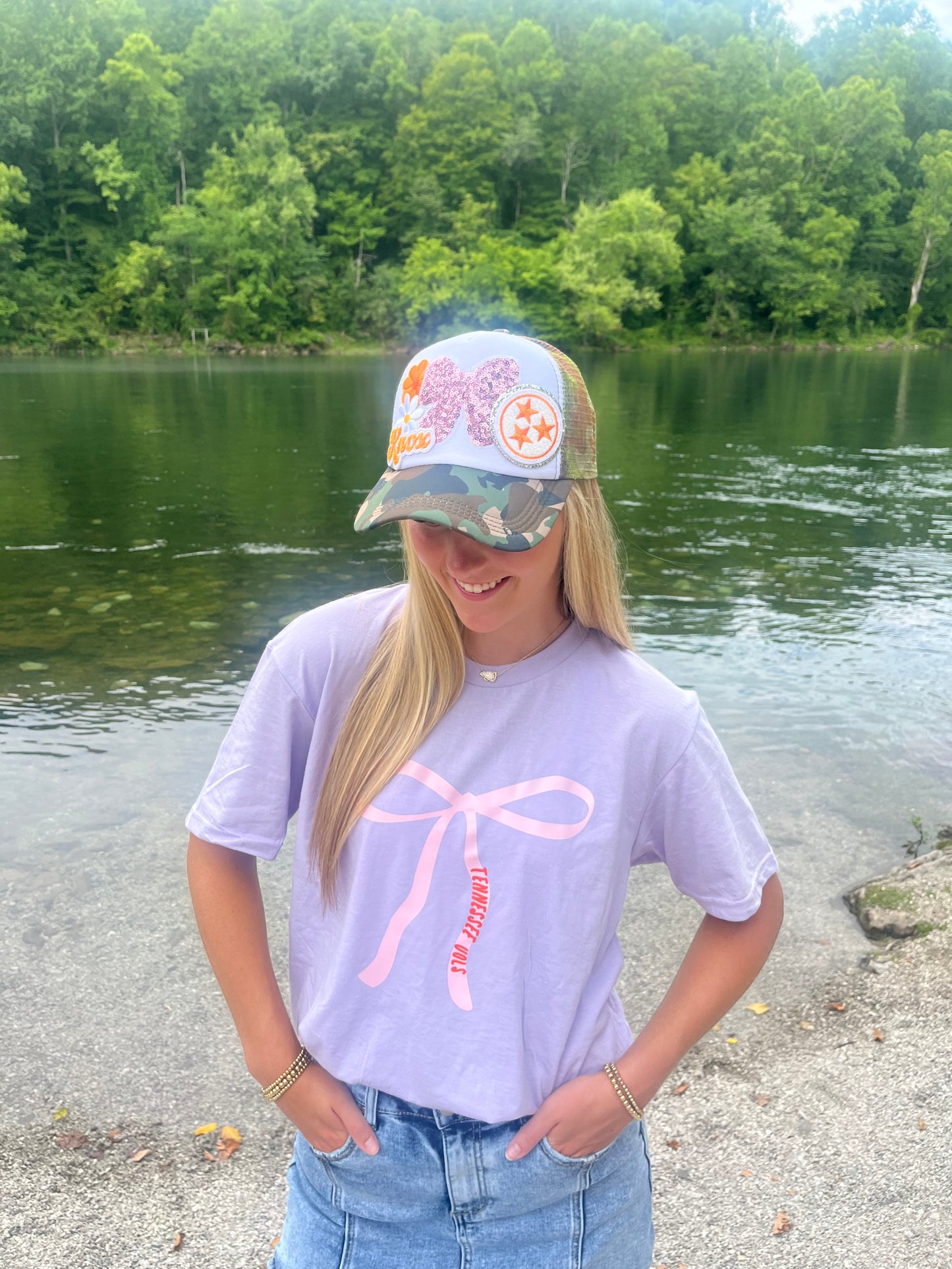 TN VOLS RIBBON TEE