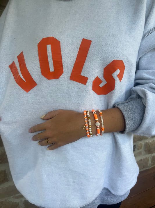 VOLS BEADED STACK