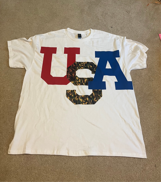 USA CAMO TEE