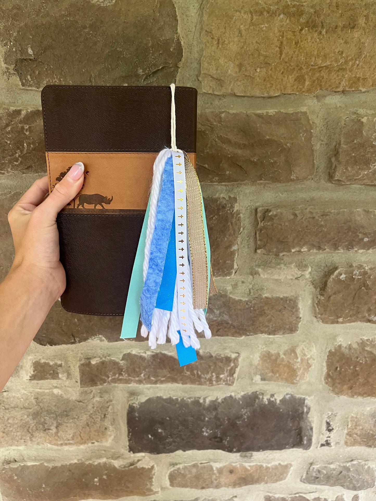 BLUE BIBLE TASSEL