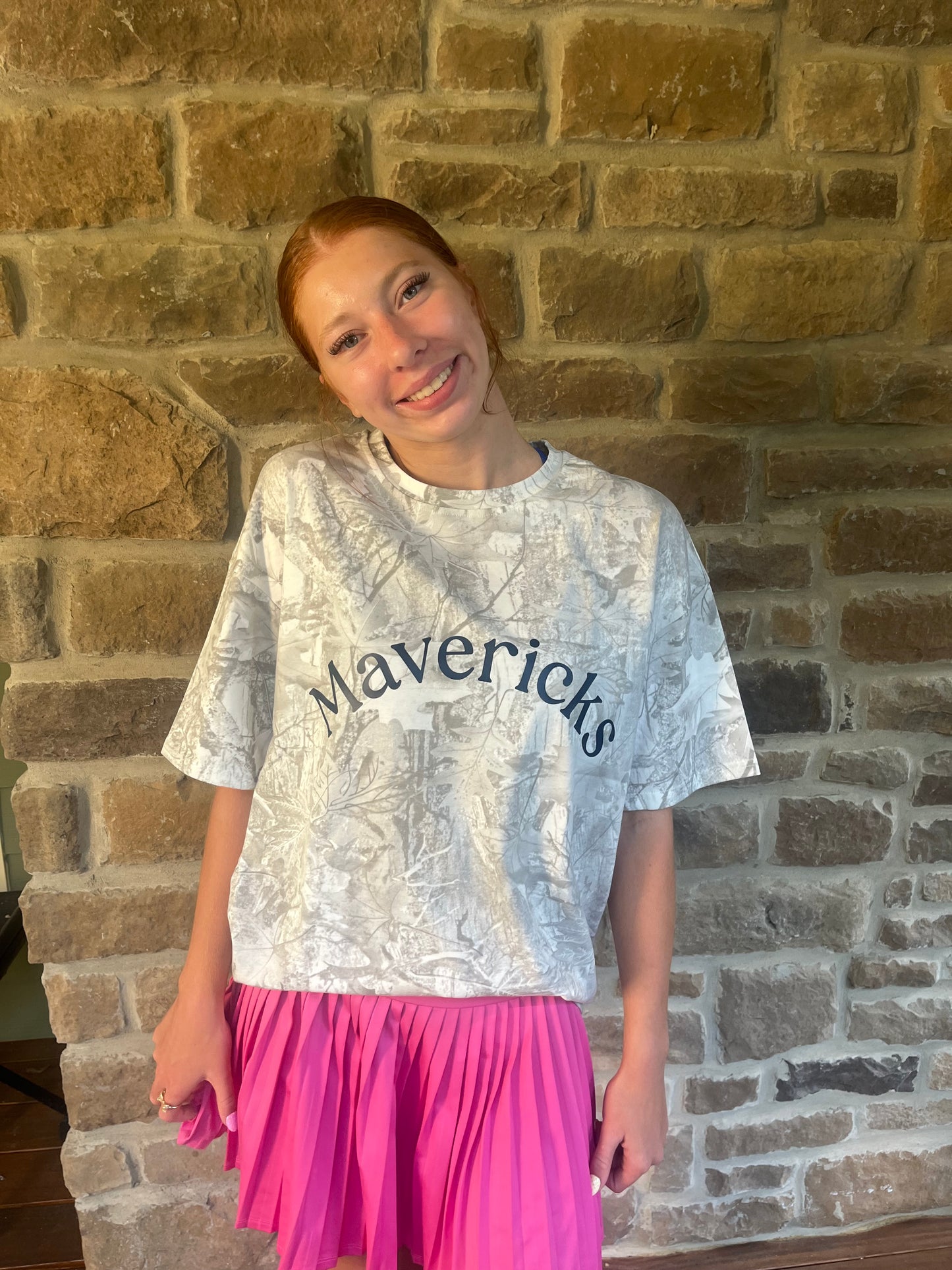 CAMO MAVERICKS OVERSIZED TEE