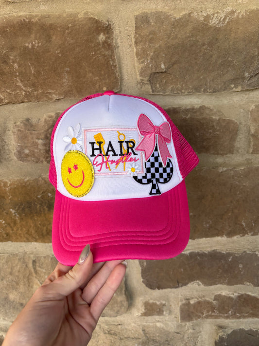 Hair hustler trucker ￼