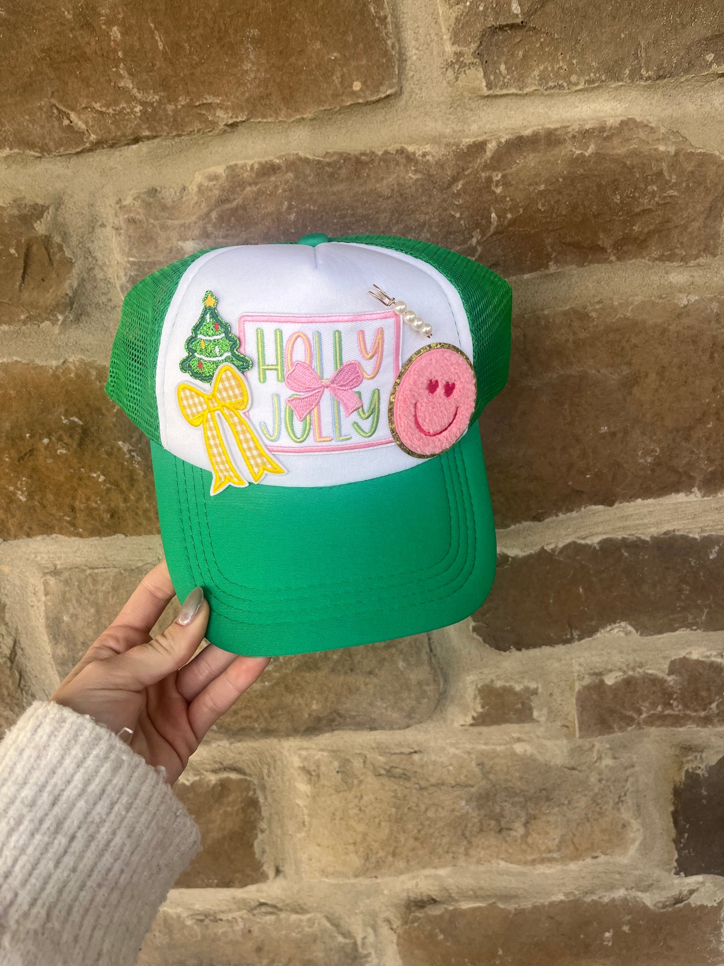 HOLLY JOLLY GREEN TRUCKER