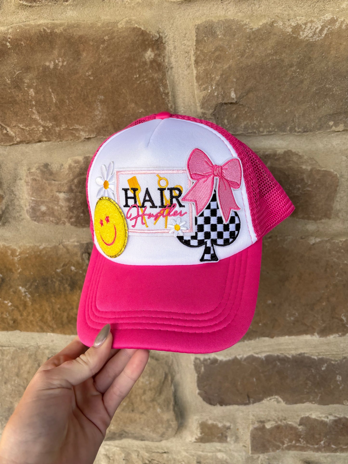 Hair hustler trucker ￼