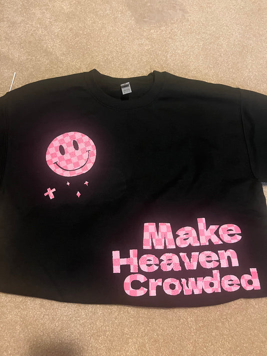 MAKE HEAVEN CROWDED TOP (Pink)