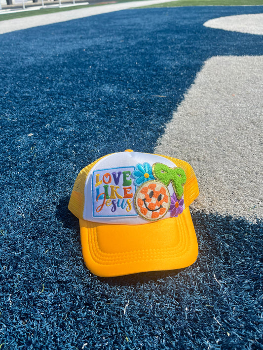 LOVE LIKE JESUS TRUCKER HAT