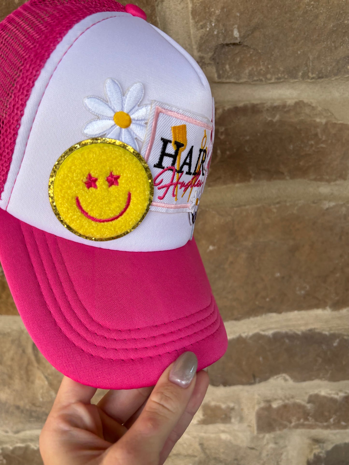 Hair hustler trucker ￼